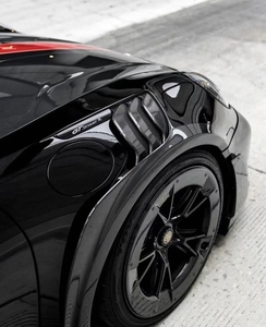 Para Pors che Te-Chart para Turbo <span class=keywords><strong>S</strong></span> Style 992 911 fibra de carbono seco WideBodykit parachoques delantero difusor trasero faldas laterales Bodykit - Product Image 4