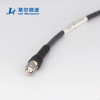 LMR400,LMR195,LMR200 Ultra faible perte 2.92 mm/K/N/TNC mâle disponible connecteur coaxial rf câble assemblage