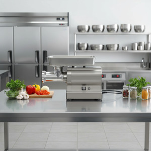 Picadora de Carne de Mesa de Alta Eficiencia Serie <span class=keywords><strong>BL</strong></span>-3, Capacidad de 150 kg/h a 250 kg/h, Picadora de Carne Eléctrica con Múltiples Placas de Molienda - Product Image 3