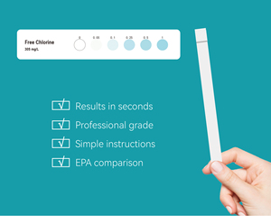 <span class=keywords><strong>Bandelette</strong></span> de test de <span class=keywords><strong>chlore</strong></span> <span class=keywords><strong>libre</strong></span>, 0-5 ppm High Range - Product Image 4