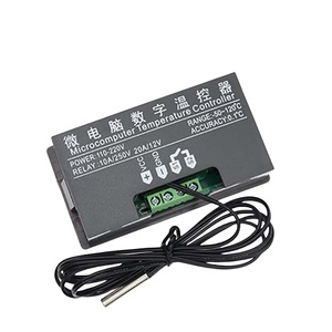 W3230 12V 24V garis Probe AC110-220V 20A kontrol suhu <span class=keywords><strong>Digital</strong></span> tampilan LED termostat dengan instrumen kontrol panas/pendingin - Product Image 4