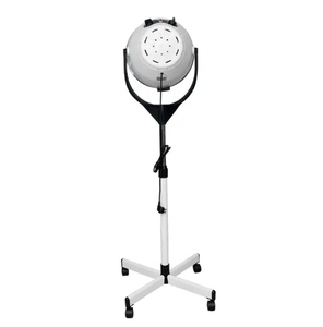 Secador de Pelo Profesional con Pedestal Ajustable y Capucha, con Ruedas, Material de Aluminio, para Salón de Belleza y Barbería - Product Image 5