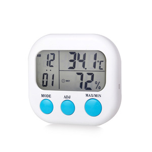 Mini Termómetro Higrómetro Digital para Interiores, <span class=keywords><strong>de</strong></span> Alta Precisión, con Función <span class=keywords><strong>de</strong></span> Reloj, para Reptiles, CX-203 - Product Image 5