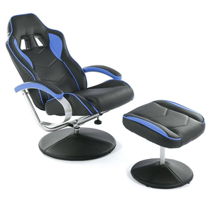 <span class=keywords><strong>Silla</strong></span> de Juego Ergonómica Raburg <span class=keywords><strong>Drift</strong></span> Sport en Negro y Amarillo con Taburete - Product Image 3