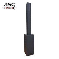 Système de sonorisation compact à colonne haute fidélité 2 voies 6x5 pouces CLT605 & CLB212