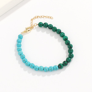 Collana Carrie proprio come quel <span class=keywords><strong>sesso</strong></span> la città ha ispirato gioielli collana di perline di Malachite turchese - Product Image 2