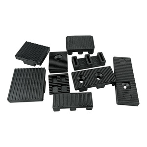 Blocs de positionnement en caoutchouc dur de haute qualité pour l'installation de vitres de portes et fenêtres, avec fentes de fixation pour trous - Product Image 2