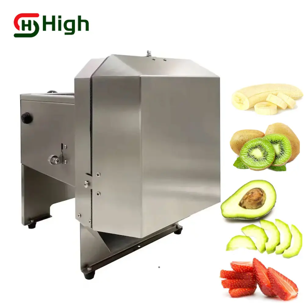 Grote Capaciteit Banaan Weegbree Snijmachine Paprika Chili Sinaasappel Citroen Fruit Citrus Snijmachine