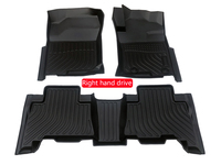 Xinglinyi — accessoires automobiles, tapis de sol de voiture, toutes saisons, 3D TPE, pour Toyota Land cruiser 200, Prado