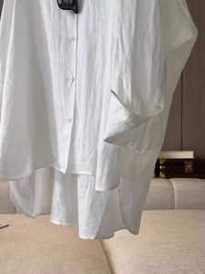 Wholesale 2025 Linen <strong>Top</strong> for Ladies Summer Vintage Casual White Shirt Long Sleeves Sizes S-5XL Cotton Lined for <strong>Winter</strong> Woven - Product Image 6