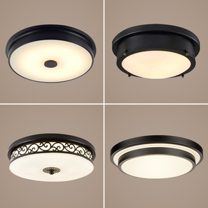 Lampes murales en fer LED de style américain moderne pour salon, bureau, chambre à coucher, balcon, couloir, allée - Product Image 3