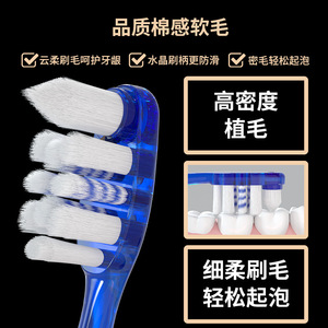 Shivit Adult Toothbrush High Quality Soft Bristles For Gum Care Home Use Manual Toothbrush - Product Image 1