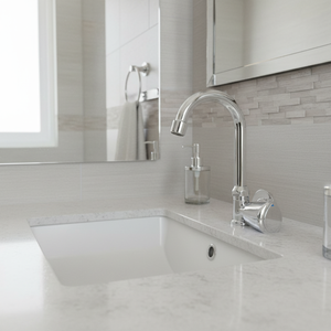 US07 Grifo de baño con medidor de manija única tradicional montado en cubierta con garantía de 2 años - Product Image 3