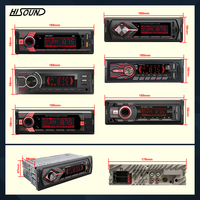 Vente d'usine, autoradio 1 Din, charge rapide, audio BT FM, 2 USB, 4 RCA, lecteur MP3 multifonctionnel pour voiture