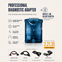 Adaptateur de diagnostic SM2 PRO J2534 Bluetooth OBD2, programmeur ECU, scanner de diagnostic automobile pour la lecture et la programmation de l'ECU