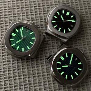 Montre mécanique entièrement automatique pour homme de marque haut de gamme avec boîtier carré en acier inoxydable Mouvement NH35 pour les affaires et les sports - Product Image 6