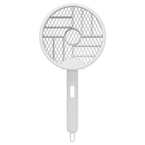 ไม้ตียุงไฟฟ้าแบบชาร์จไฟได้ 2 ใน 1 พับได้พร้อมแสงสีม่วงสำหรับยุงและแมลงวันใช้ในครัวเรือน - Product Image 3