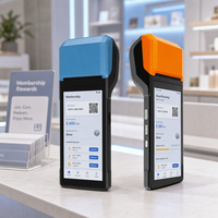Terminal de point de vente Android 13, 5,5 pouces, 3 Go, 32 Go, SDK gratuit, terminal de point de vente portable, terminal de point de vente mobile pour les magasins de détail, les supermarchés, les caisses