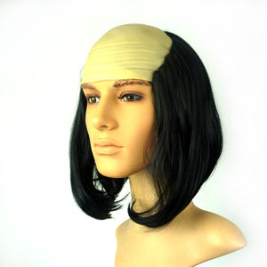 <span class=keywords><strong>Perruque</strong></span> en poils synthétiques pour hommes et femmes, pour fête, <span class=keywords><strong>carnaval</strong></span>, Festival, personnalisé, chauve, pour le sport - Product Image 1