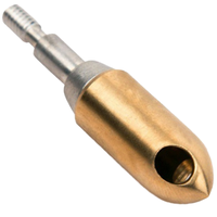 Accessoires pour arc recurve traditionnel : Flèche en carbone avec sifflet en cuivre, Plumes en plastique, Tête large universelle pour la chasse et le tir en extérieur