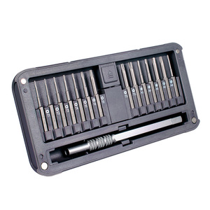 Weeks 30 In 1 <b>Screwdriver</b> <b>Set</b> Chrome Vanadium Steel Magnetic <b>Bits</b> For Mobile Phone Repair And Disassembly - Product Image 2