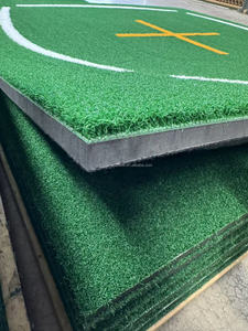 Tapis d'entraînement de <span class=keywords><strong>golf</strong></span> professionnels 5x5 pour intérieur/extérieur, 150cm*150cm, taille personnalisable, matériau en nylon, garantie de 2 ans - Product Image 3