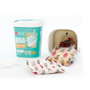 Jingyao, nourriture chinoise célèbre du Henan, petit-déjeuner, <span class=keywords><strong>soupe</strong></span> épicée Hu, légumes et farine <span class=keywords><strong>de</strong></span> blé instantanés, 68g - Product Image 4