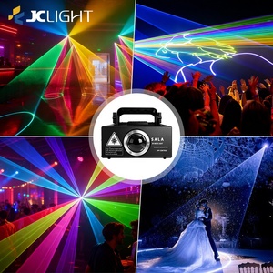 Luz Láser <span class=keywords><strong>3D</strong></span> de Animación RGB de 1W 2W 3W para Fiestas en Casa, Control por Aplicación Móvil y Bluetooth, Portátil - Product Image 3