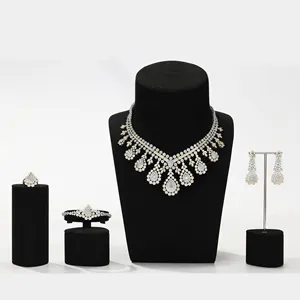 EXITOSO Indian Diamond Halskette Sets Legierung Schmuck Set Weihnachts schmuck Set für Mädchen
