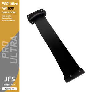 JFS-Axis Carbon Mast UHM80cm Foil Stiff/Strong OEM Logo SUPwinging Wake Downwind Lake Pumping Foiling Black for Ocean UHM80 Axis - Product Image 1