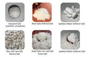 Производство белой кристаллической сырьевой морской соли, 100%, натуральный хлорид натрия, 98% мин. В промышленном классе CAS #7647-14-5 фкл