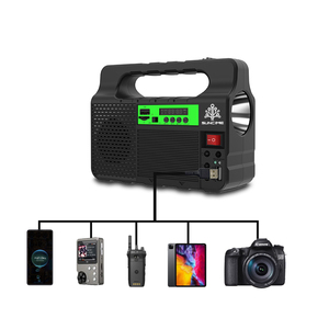 Mini Generador Solar Portátil para Camping, Sistema de Energía Solar con Radio USB, Sistema de Luz Solar para Calle con Radio FM - Product Image 6