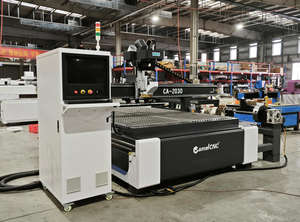 Machine de découpe du bois à refroidissement par air 4 axes 9KW Routeur CNC CA2030 1325 1530 avec rotatif pour bois MDF <span class=keywords><strong>ACP</strong></span> - Product Image 4