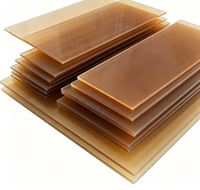 Plaques en plastique technique PEI, directement de l'usine, 170 ° Composants industriels résistants aux hautes températures pour l'électronique médicale