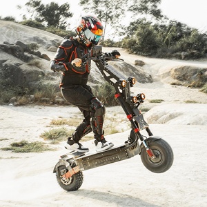 Scooter Eléctrico de Doble Motor de 10000W/15000W, Batería Extraíble de 72V65Ah, Alcance de 170 km, Aluminio HCBK X7 - Product Image 4