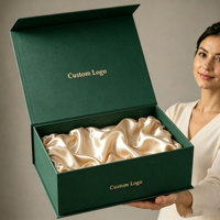 Boîte cadeau magnétique avec logo personnalisé, panier cadeau, grande boîte d'emballage rigide en papier pliable, boîtes d'emballage de luxe pour vêtements et chaussures, carton
