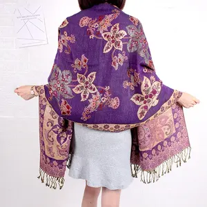 Металлические шарфы из пашмины для женщин-мусульманок, Последние шарфы и шали, Последняя Пашмина