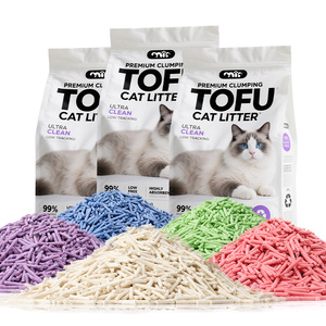 Stock adecuado <span class=keywords><strong>de</strong></span> alta calidad 99% <span class=keywords><strong>arena</strong></span> antibacteriana para gatitos sin polvo respetuosa con el medio ambiente Tofu <span class=keywords><strong>arena</strong></span> para gatos - Product Image 1