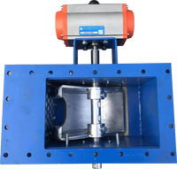 Vanne solénoïde de régulation de débit pour traitement d'huile à basse température 220V/380V, commande automatique/manuelle, pour décharge de silo à ciment
