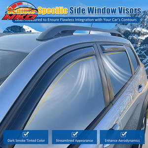 Deflectores de Ventana Laterales Acrílicos para Jeep Cherokee 14-23, 4 Piezas - Product Image 3