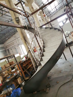 Escalier en colimaçon moderne en acier Prima Safe & Durable avec design écologique pour usage extérieur
