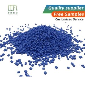 중국 높은 범위 25kg 블루 다크 브라운 마스터 배치 블로우 성형 압출 품질 플라스틱 컬러 마스터 배치 - Product Image 1