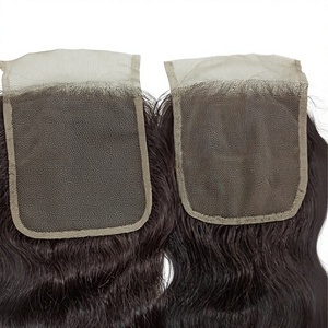 Cierre de encaje de cabello humano 6x6, encaje suizo, onda suelta, cabello virgen, fácil de aplicar, estilo U-Part, 1 cierre de encaje HD, lo último. - Product Image 1