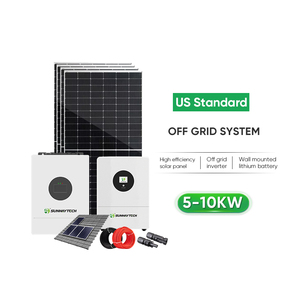ระบบไฮบริดโซลาร์เซลล์ 5 กิโลวัตต์ แบบแยกเฟส 120V 240V สำหรับใช้ในบ้าน พร้อมระบบสำรองแบตเตอรี่ และตัวควบคุม MPPT - Product Image 1