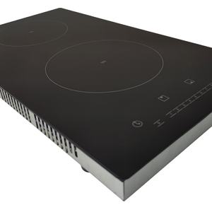 Placa de Cocina de Inducción Eléctrica de 2 Quemadores, Vitrocerámica, Control Táctil, Híbrida - Product Image 4