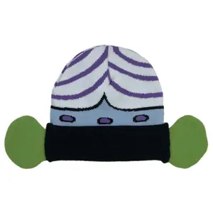OEM 귀여운 디자인 성인 겨울 따뜻한 니트 모자 만화 자카드 로고 이상 사용자 정의 비니 귀