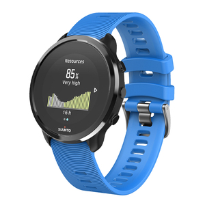 Tschick – bracelet de rechange en Silicone souple et respirant pour <span class=keywords><strong>montre</strong></span> intelligente <span class=keywords><strong>Suunto</strong></span> 3 Fitness sport - Product Image 5