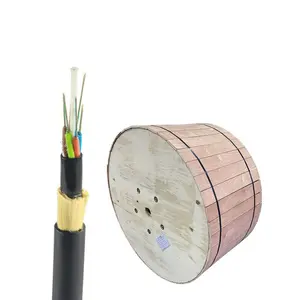 Fabriek Prijs Adss Power Kabels 12 Core Overspanning 50M/100M/200M/800M Fiber glasvezelkabel Voor Oudtoor Antenne