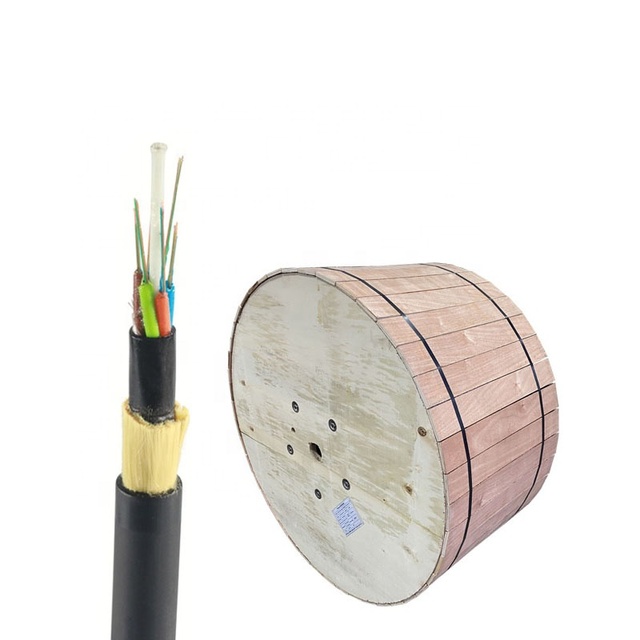 Factory price adss power cables 12 core Span 50M/100M/200M/800M fiber optic cable for oudtoor aerial