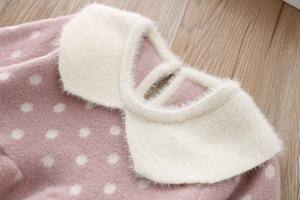 Ropa Infantil al por Mayor, Ropa para Niños, Vestido con Estampado de Corazón para Niñas - Product Image 3